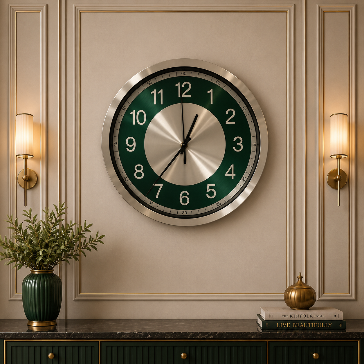 Wall Clock Color Full Home - Decorhomebd